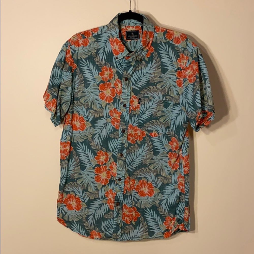 Floral Button Up